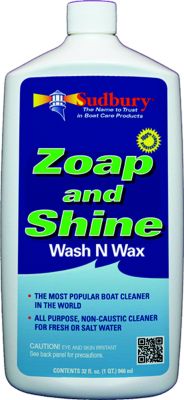 BOAT ZOAP & SHINE QUART NOT FOR RESALE IN US