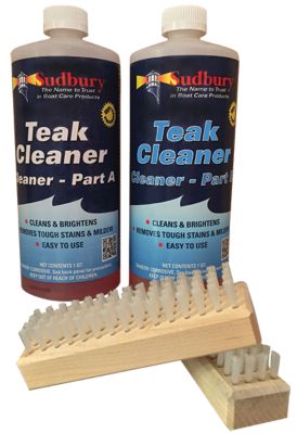 TEAK CLEANER KIT PART A&B QT NOT FOR RESALE IN US