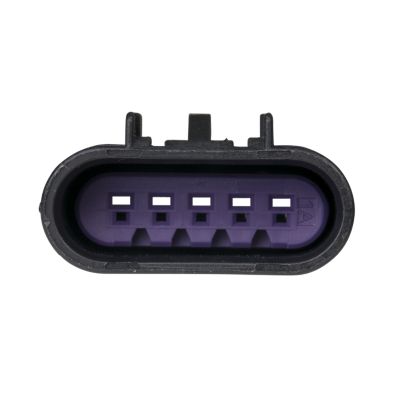 Oval-shaped GT 150 Male Housing connector, showcasing 5-way ports for secure electrical connections.