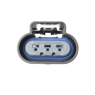 GT 280 Female Housing connector, 3-way with sturdy design and solid construction, ideal for secure electrical connections.