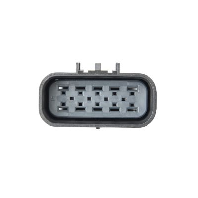 GT 280 Male Housing showing 10-way and 12-way connector design with a rectangular grey and black exterior.