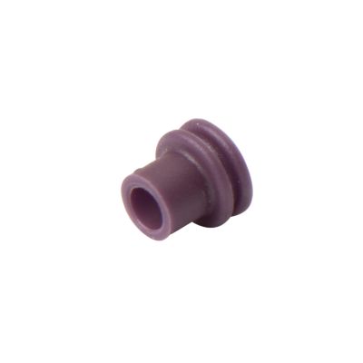 Purple GT 280 cable seal from Aptiv (Delphi), designed for secure and durable connection in electrical systems.