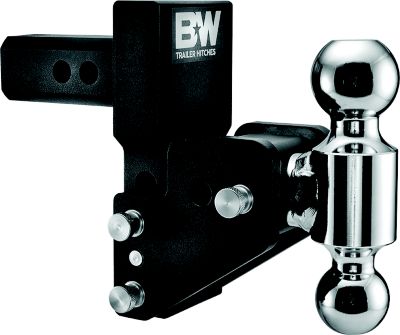B&W TS10063BMP Multipro Tow & Stow™ Dual Ball Receiver Hitch, Fits Any 2" Standard Receiver