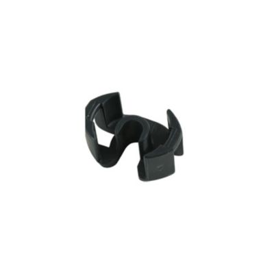 Aptiv Delphi Metri-Pack 280 1-Way TPA connector, black plastic clip design for secure electrical connections.