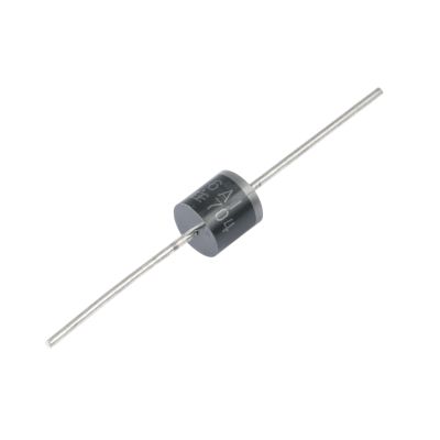 Accele Electronics 5506, 6 Amp Diode with cylindrical body and two metal leads against a white background.