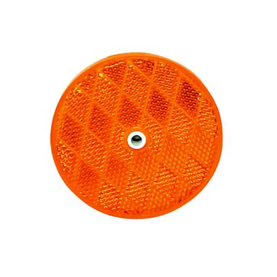 Amber Optronics RE35AB reflector with center mount design, featuring a sleek geometric look and secure frame.
