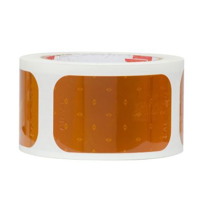 Optronics RT10AB 3.5 inch by 2 inch amber stick on reflector roll