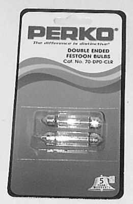 12V-10W FESTOON BULB (2/CD)