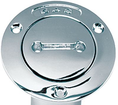 DECK PLATE CAP CHROME