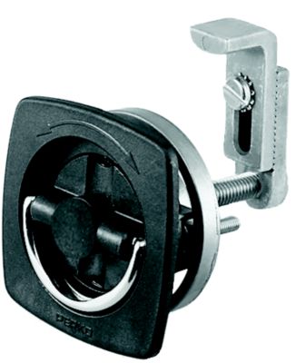 2-1/2X2-1/2 BLK FLUSH LATCH