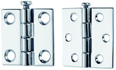 3 X3  REM PIN BUTT HINGES(1PR