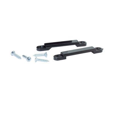 Footman loops and screws for installing a battery strap