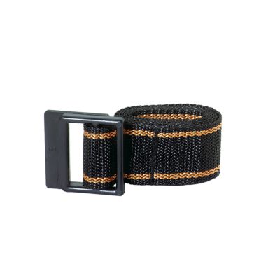 Securing straps for a secure battery installation