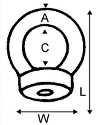 EYE NUT 1/243102 PMG