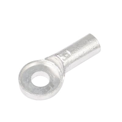 Tin plated copper battery terminal showcasing a durable cast stud design for versatile top or side mounting.
