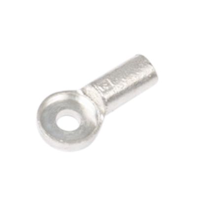 Tin plated copper battery terminal with cast stud, suitable for top or side mounting with a sleek and durable design.
