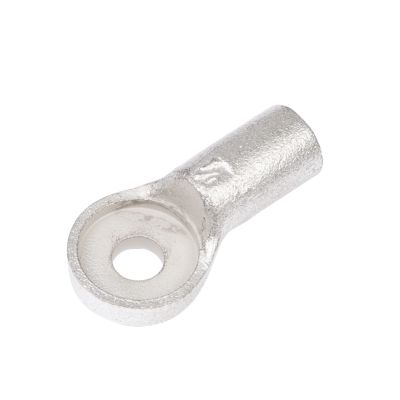 Tin-plated copper battery terminal for top or side mounting, featuring a robust design ideal for 1/0 ga cables.