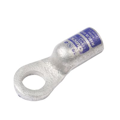 Heavy-duty copper crimp lug by Quick Cable, featuring a robust design for efficient cable connections.