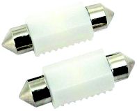 BULB FESTOON 31MM ONE SIDE 2PK