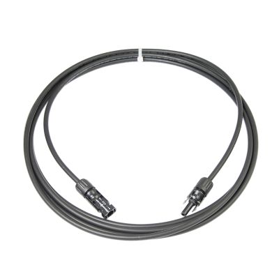 Staubli Multi-Contact cable with MC4 connectors, designed for efficient solar energy connections and durable performance.