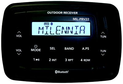 MARINE STEREO BT/USB/AM/FM