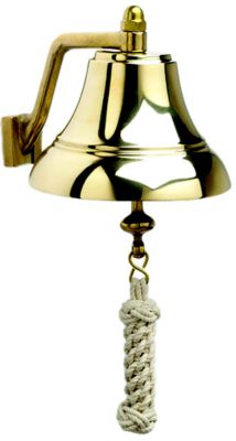 SHIPS BELL 6 BRASS PMG