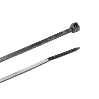 UV black light duty cable tie with locking mechanism, ideal for organizing cables and wires efficiently.