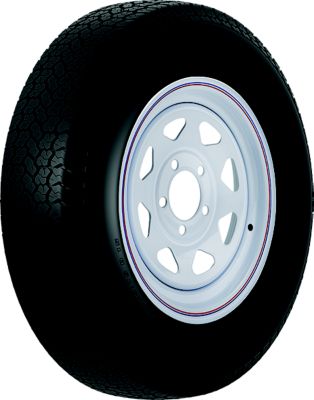 CN175/80D13 B/5H SPK WH STR LO TIRE AND RIM PAINTED