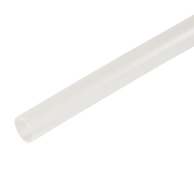 Clear orange shrink tube with 4:1 shrink ratio, ideal for electrical insulation and protection.
