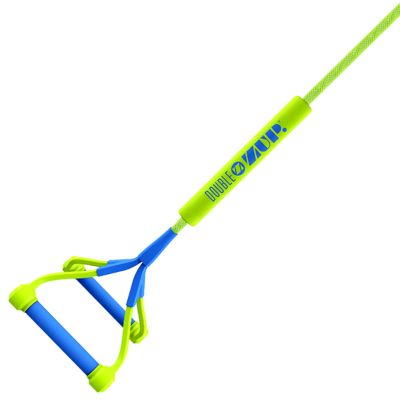 DOUBLEZUP HANDLE- BLUE/YELLOW DOUBLEZUP HANDLE W/60FT ROPE