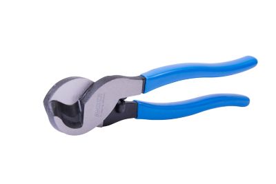 Wire and cable cutter with sturdy blades and blue handles, ideal for cutting larger gauge wires efficiently.