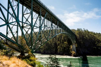 bridge over water