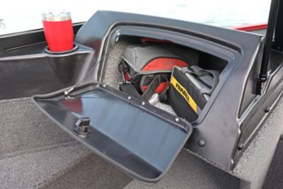 1650 Angler Sport - Console Glovebox Open