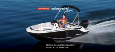 New Deck Boat Element M15