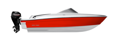 Rally Red Hull Sides (White Bottom)