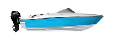 Impulse Blue Hull Sides/White Bottom