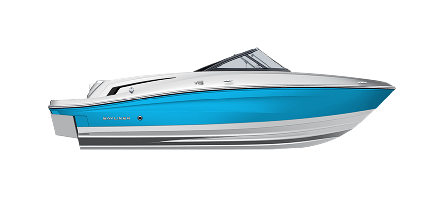 Impulse Blue Hull Sides/White Bottom