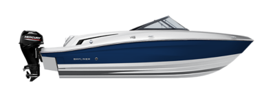 Blue Hull Sides (White Bottom)