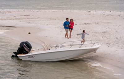 Boston Whaler 16 Ventura W /Bow rail Trailerable fishing Boat