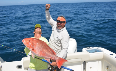 Tangling with Red Snapper