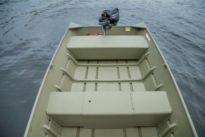 Crestliner Aluminum Utility Jon Boat