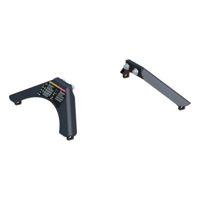 Replacement legs for A16 5th Wheel Hitch Head by CURT, featuring durable construction and essential hardware components.