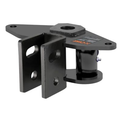Replacement round bar weight distribution hitch head, featuring a robust black finish and durable design elements.