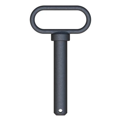 Replacement A-Series 5th Wheel Center Pin for CURT hitches, featuring a durable black design for A25 or A3 models.