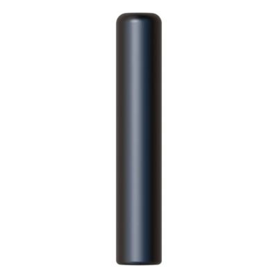 Replacement Q-Series 5th Wheel Handle Grip, sleek black design, durable cylindrical part for towing equipment.