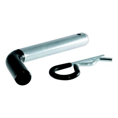 Trailer Hitch Pin & Clip with Vinyl-Coated Grip showing sturdy design for 2-Inch Receiver.