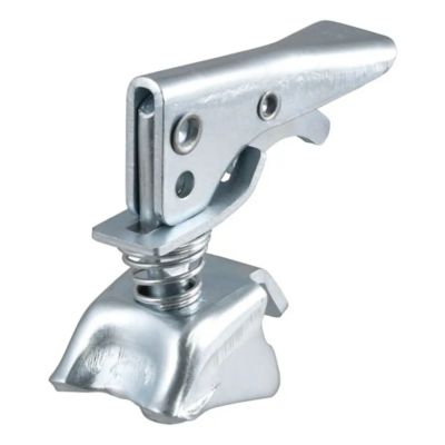 Posi-Lock coupler replacement latch for trailers, featuring a sleek metallic design with secure locking mechanism.