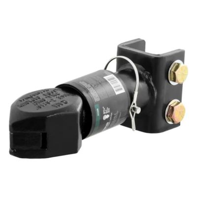 Adjustable channel-mount trailer coupler with hitch ball, heavy-duty design, and durable construction for towing.