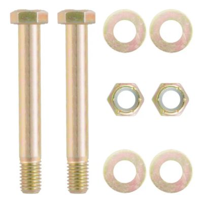 Trailer coupler hardware kit with bolts, nuts, and washers for channel-mount systems.