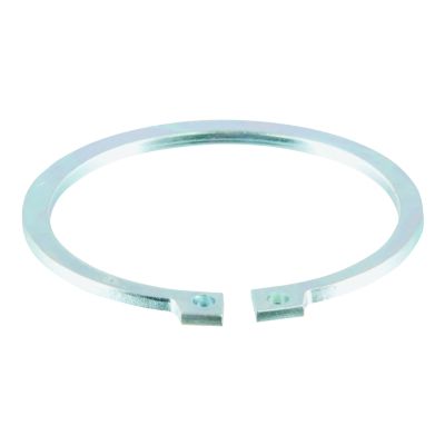 Replacement Jack Snap Ring for CURT models, featuring a circular metal design suitable for trailer jacks.